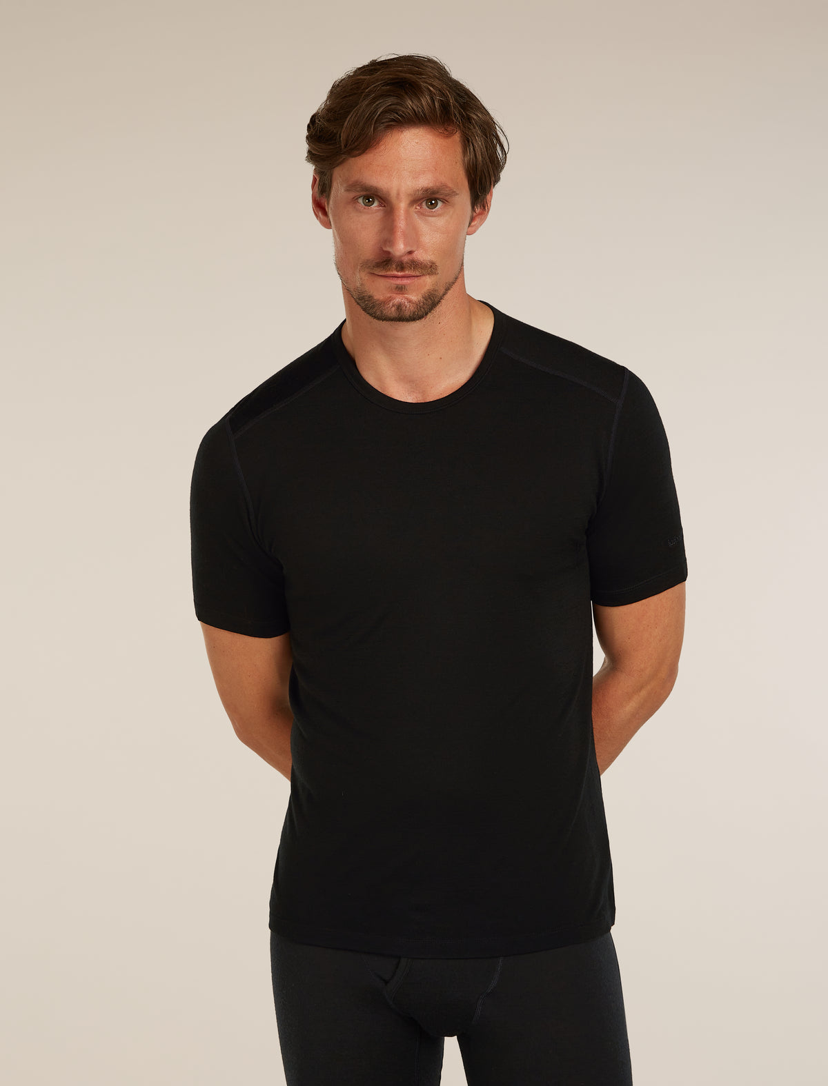 Men's 200 Oasis Thermal Top Black - 1