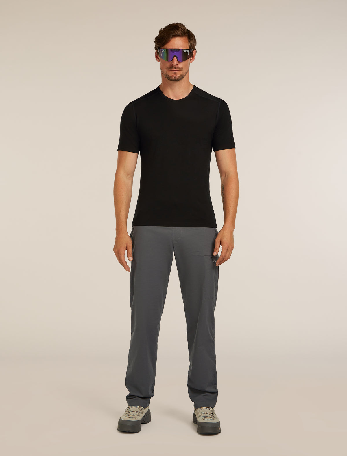 Men's 200 Oasis Thermal Top Black - 4