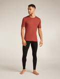 Heren 200 Oasis thermische top met korte mouwen en ronde hals van merinowol  - 3