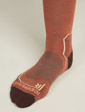 Women's Merino Hike+ Light Crew Socks Cedarwood/Bitter - 3