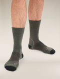 Calcetines Merino Hike+ Light Crew para hombre Loden/Black - 1