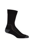 Men's Merino Hike+ Light Crew Socks Black/Mink - 1