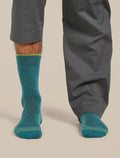 Men's Men Hike Crew Socks Topaz/Peridot - 3