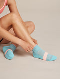 Women's Women Lifestyle Mini Socks Hydro/Acid Pink/Blush - 2