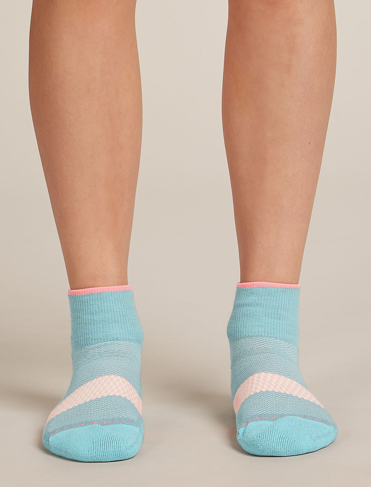 Women's Women Lifestyle Mini Socks Hydro/Acid Pink/Blush - 3