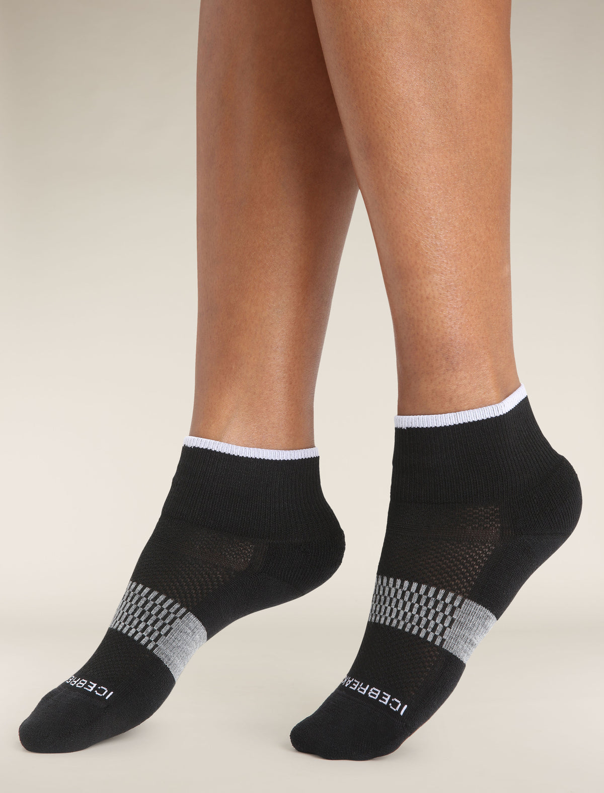 Women's Women Lifestyle Mini Socks Black/Snow - 5