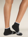Women's Women Lifestyle Mini Socks Black/Snow - 6