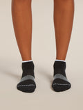 Women's Women Lifestyle Mini Socks Black/Snow - 4