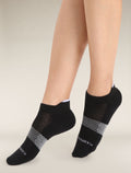 Women's Women Lifestyle Micro Socks Black/Snow - 1