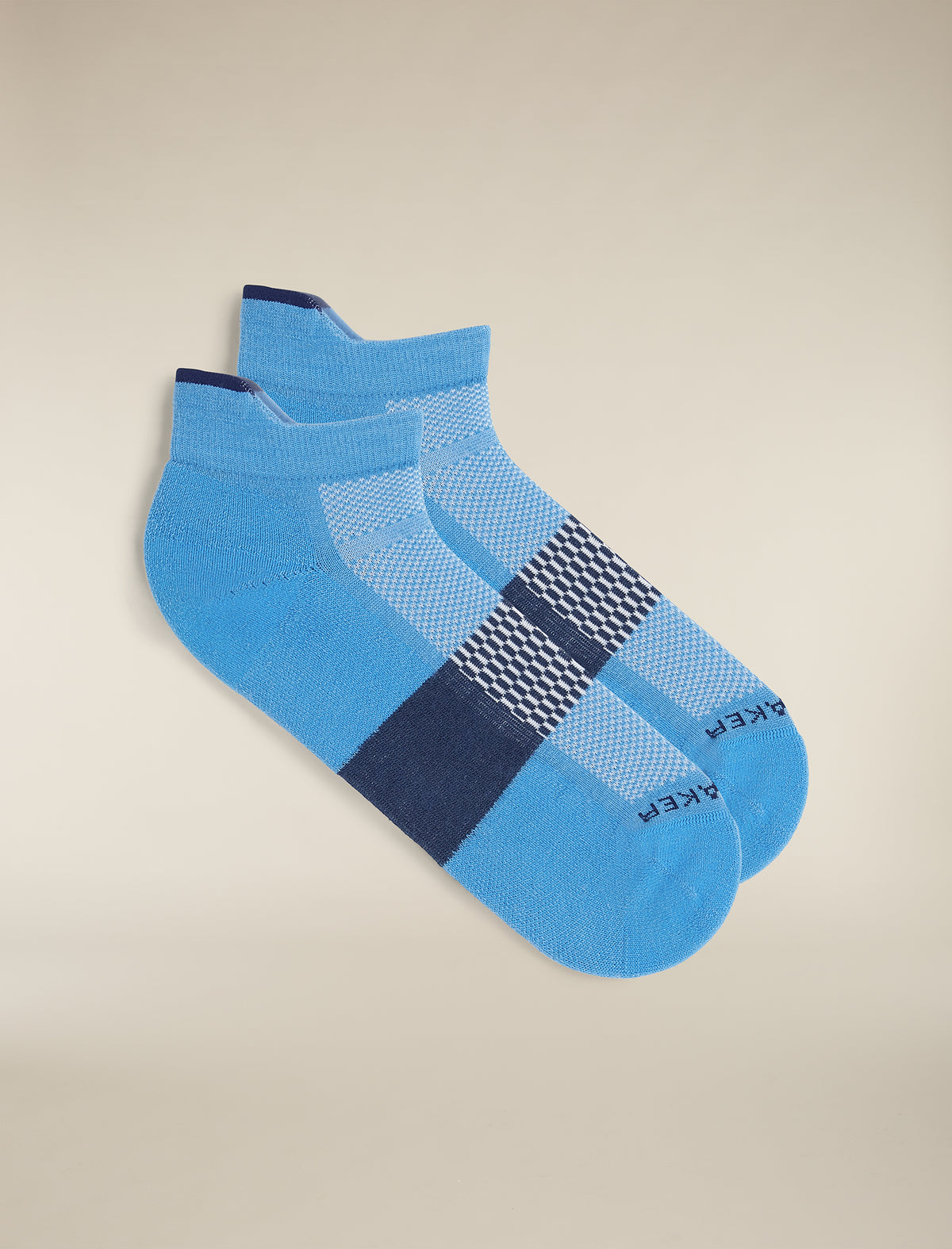 Men's Merino Multisport Light Micro Socks Arctic/royal navy - 3