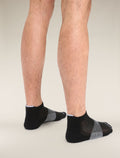 Men's Men Lifestyle Micro Socks Black/Snow - 2