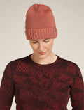Merino Vela Cuff Beanie Unisex  - 1