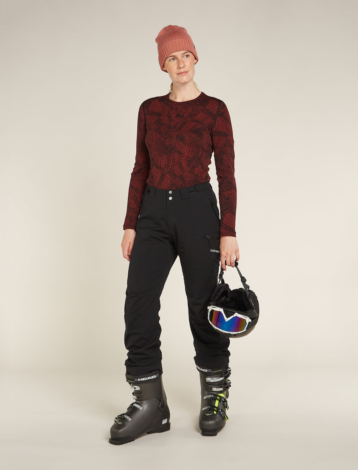 Merino Vela Cuff Beanie Unisex  - 5