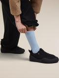 Women Lifestyle Crew Socks Zinc Blue - 4