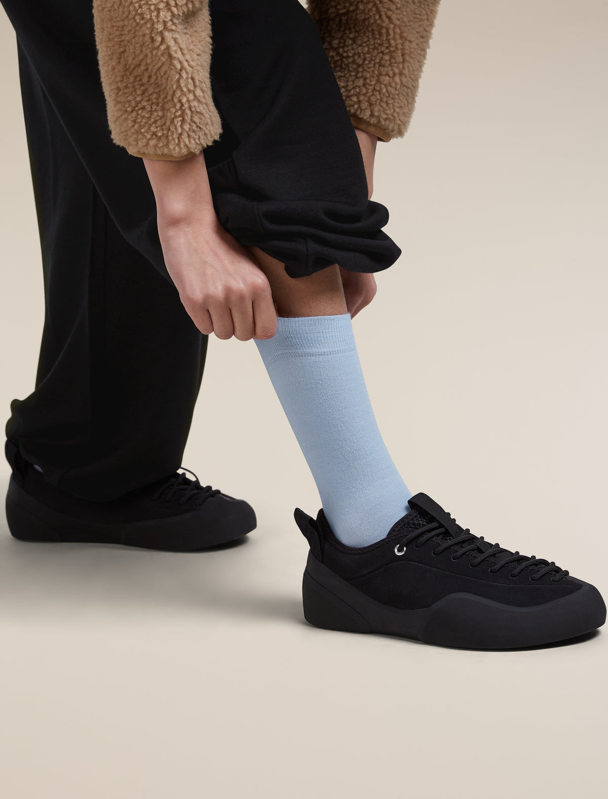 Women Lifestyle Crew Socks Zinc Blue - 4