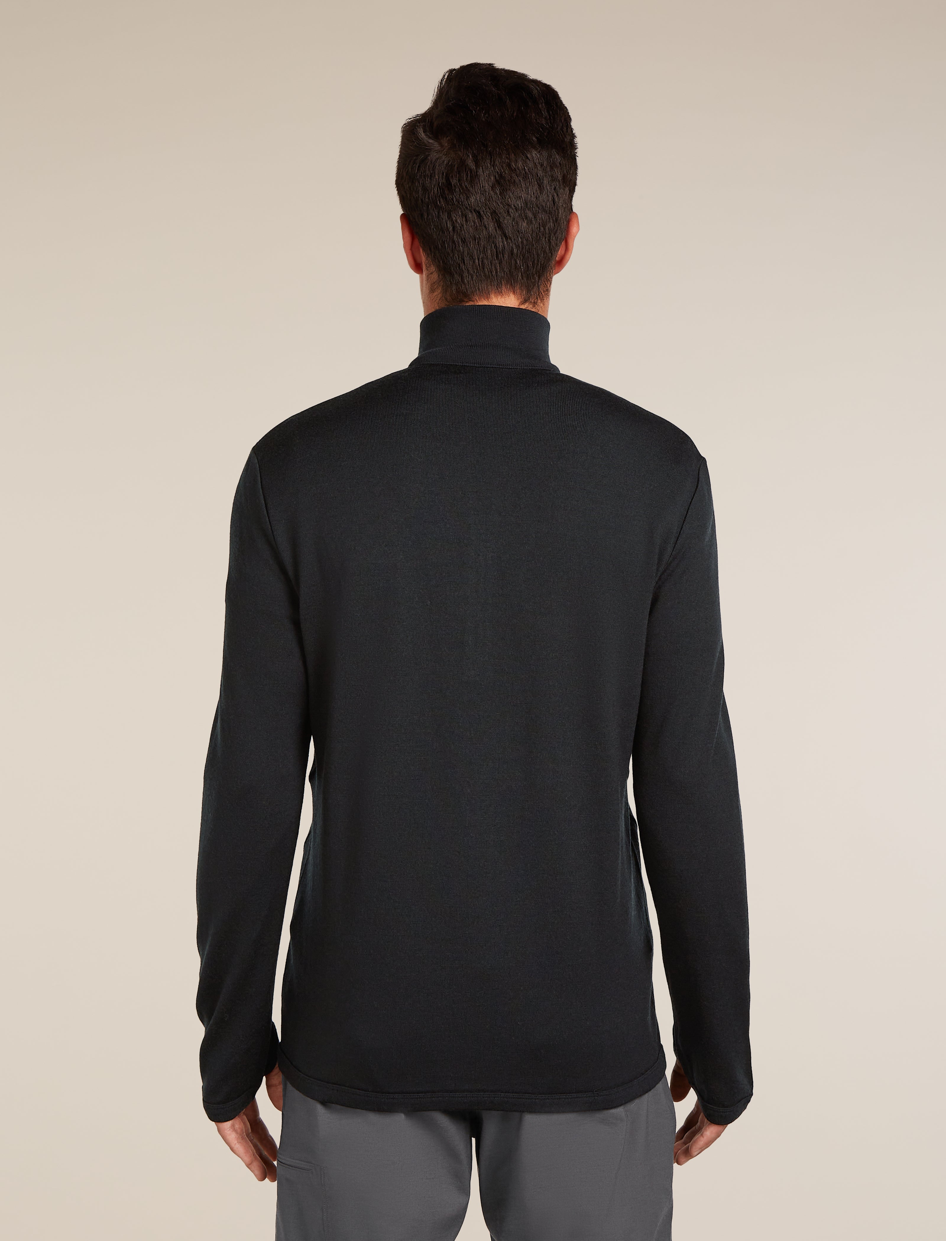 Men's Merino Original Long Sleeve Half Zip Top| icebreaker
