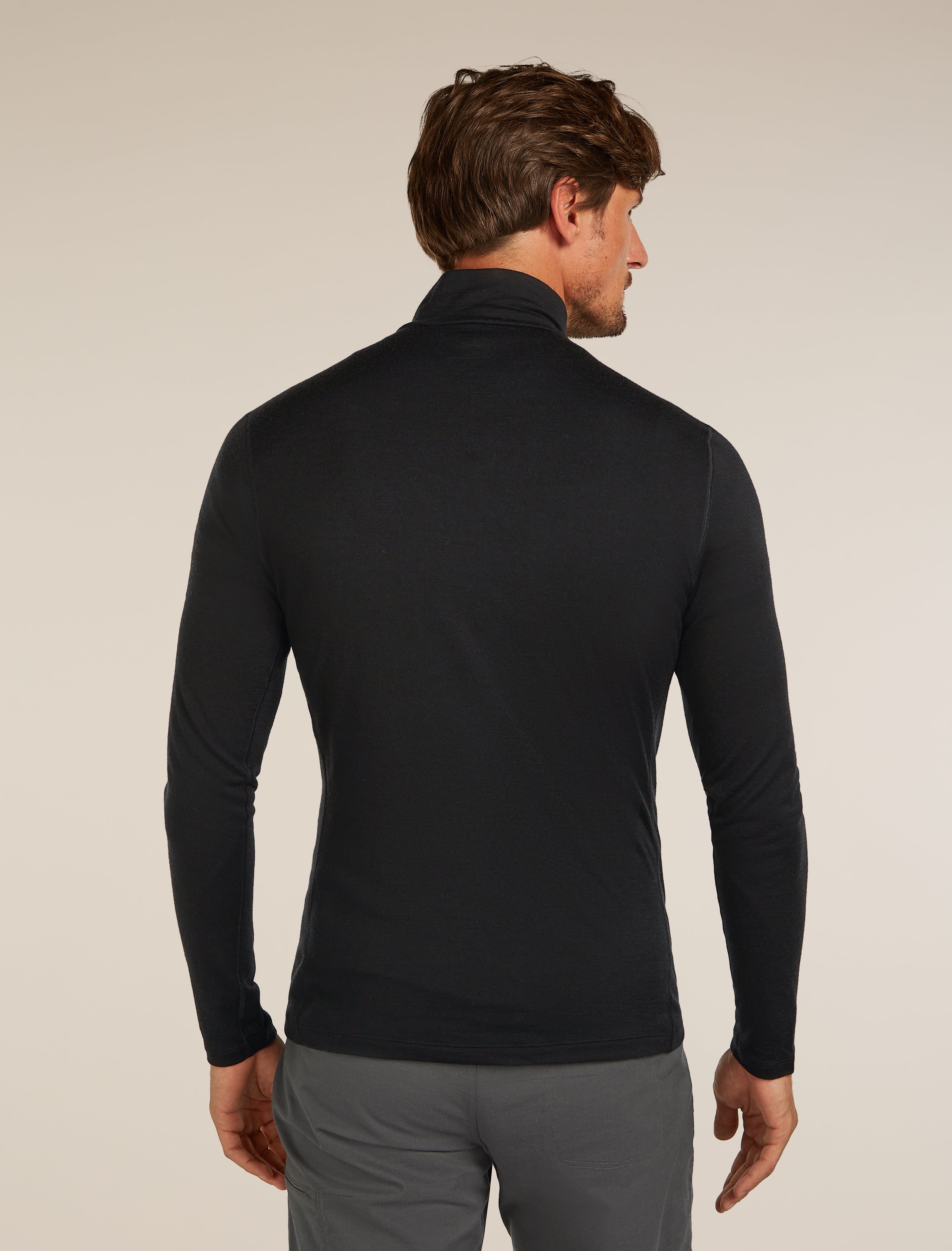 Men's Merino 200 Oasis Long Sleeve Half Zip Thermal Top| icebreaker