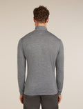 Men's 200 Oasis Half Zip Thermal Top Gritstone Heather - 2