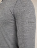 Men's 200 Oasis Half Zip Thermal Top Gritstone Heather - 6