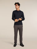 Men's 200 Oasis Half Zip Thermal Top Midnight Navy - 3
