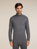 Men's 260 Tech Half Zip Thermal Top Gritstone Heather - 1