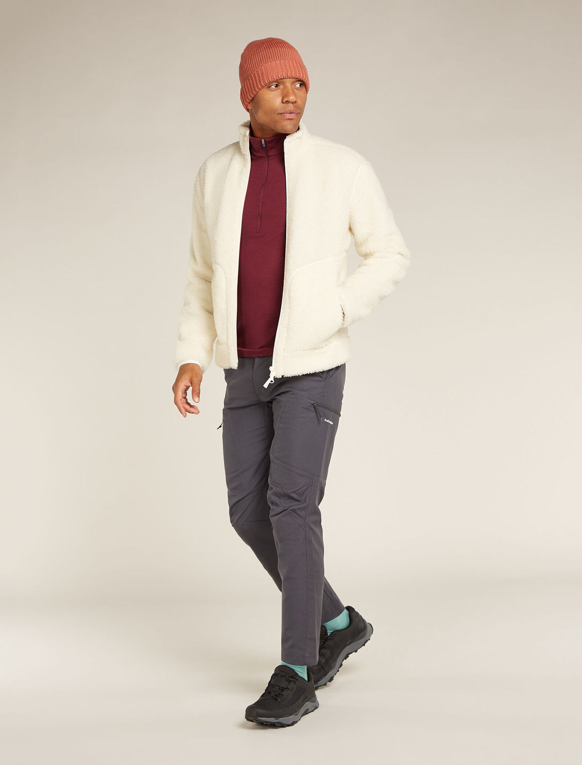 Merino 260 Tech Half-Zip-Thermo-Langarmshirt Herren  - 4