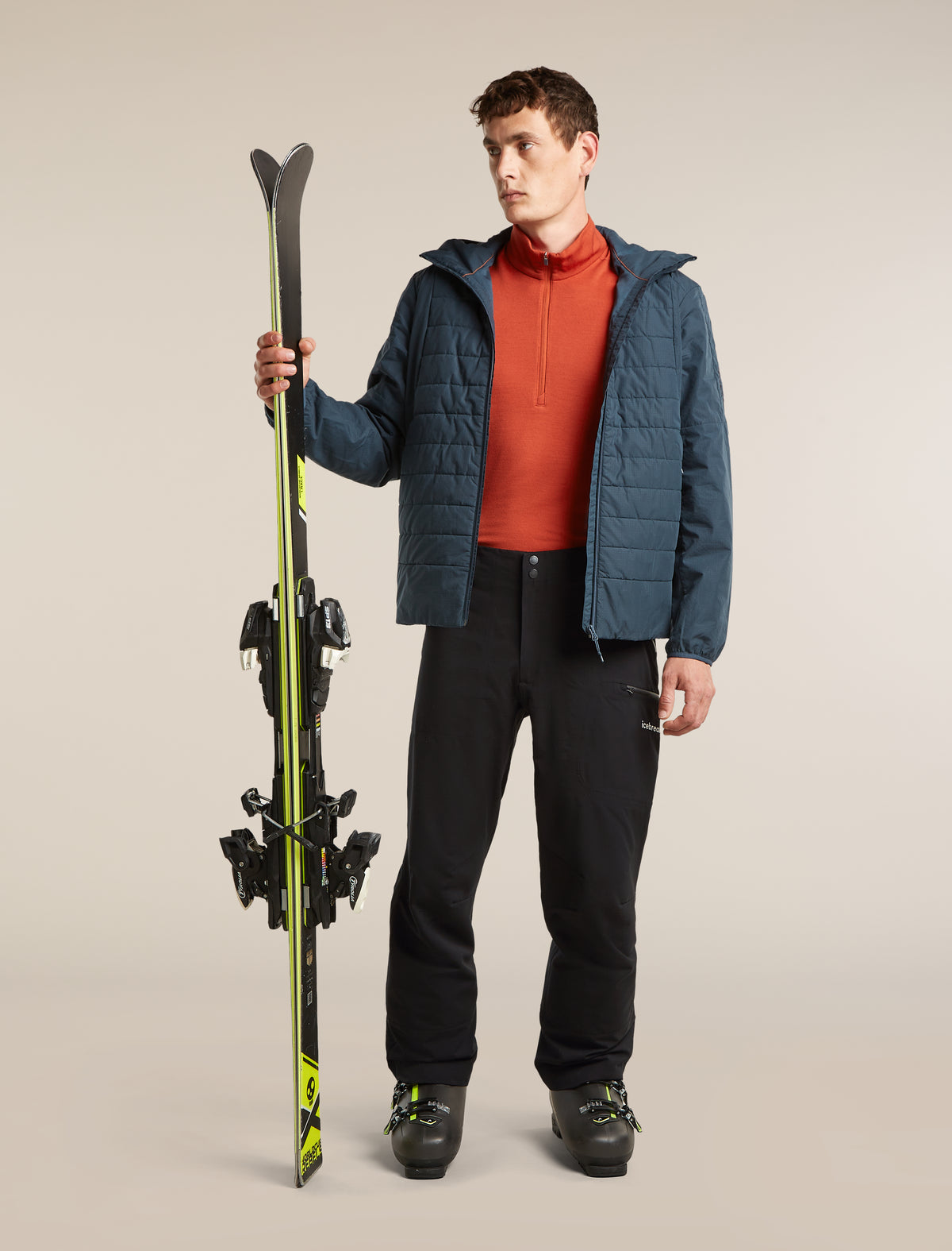 260 Oasis Half Zip Agate - 4