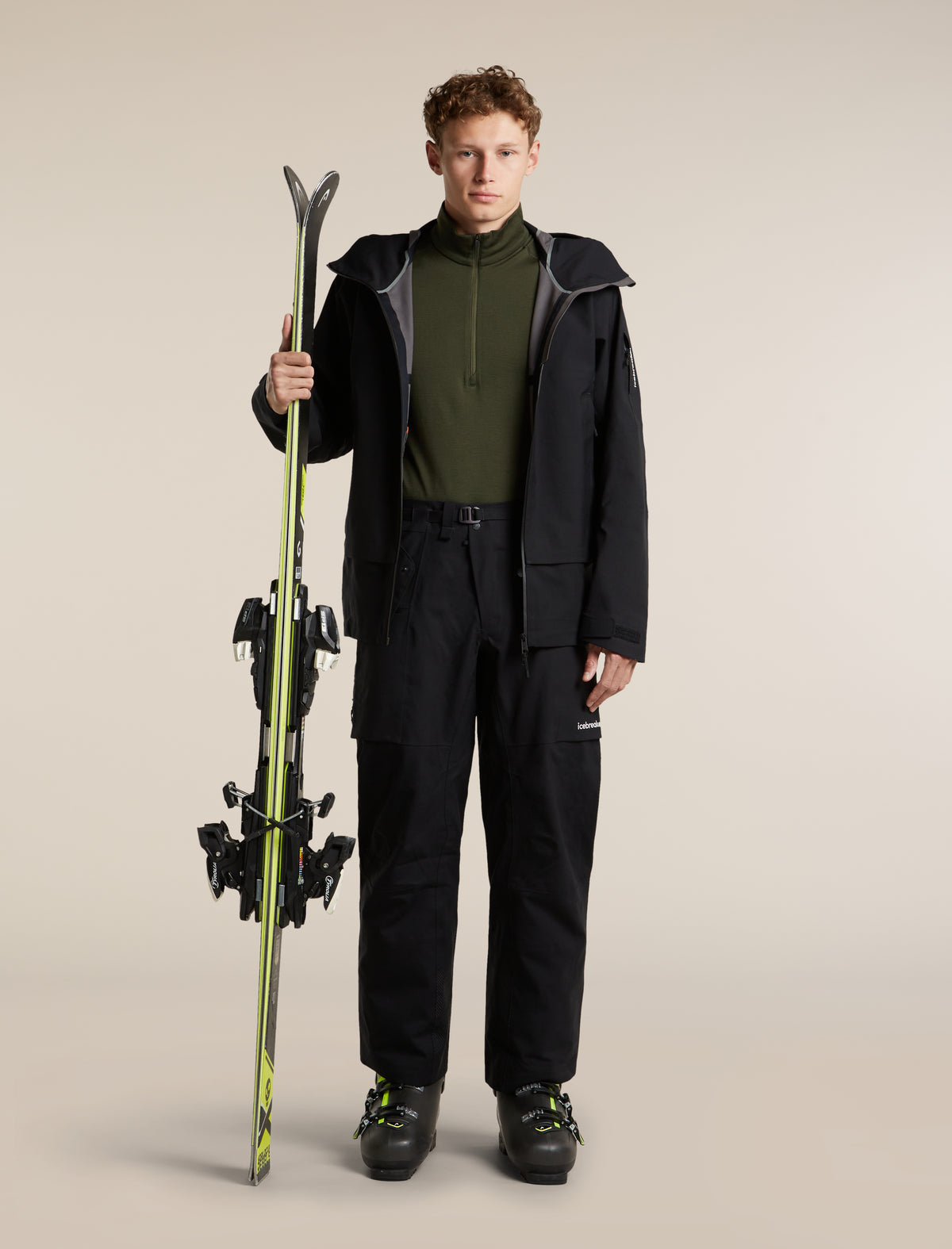 260 Oasis Half Zip Dk Loden - 4