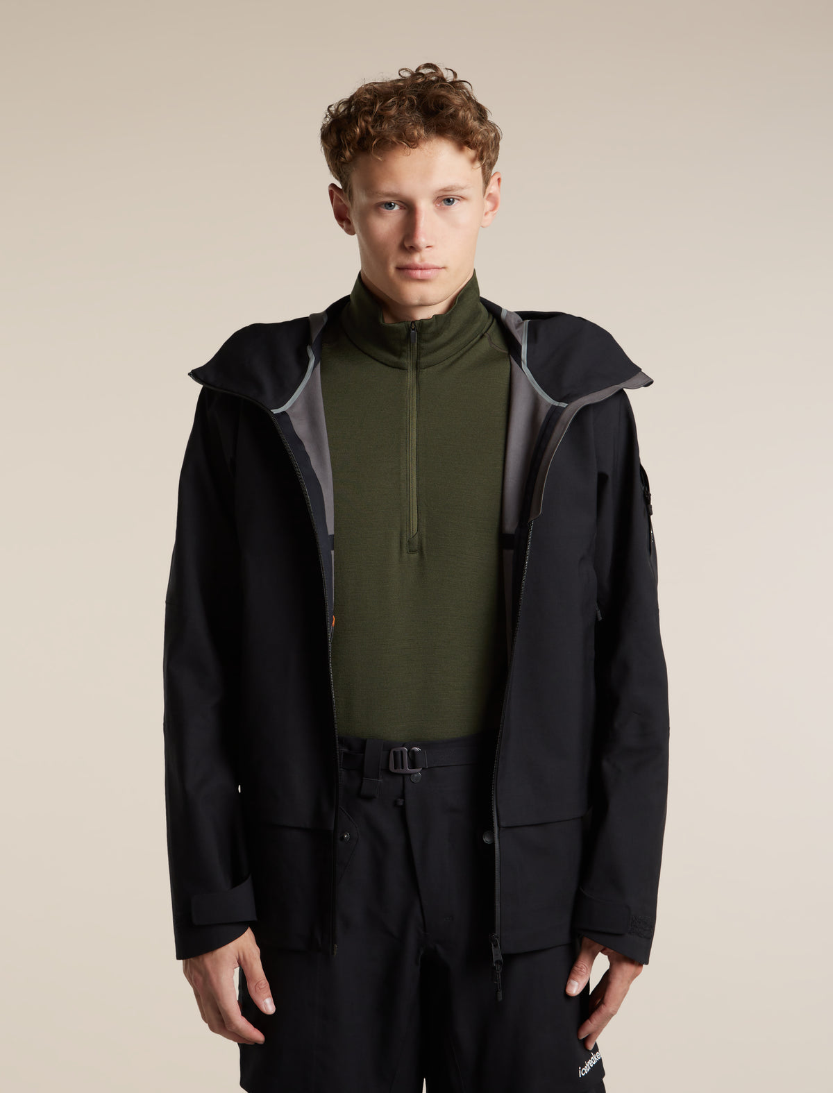 260 Oasis Half Zip Dk Loden - 5