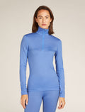 Merino 200 Oasis Half-Zip-Thermo-Langarmshirt Damen  - 1