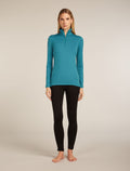 Women's 200 Oasis Half Zip Thermal Top Topaz - 3
