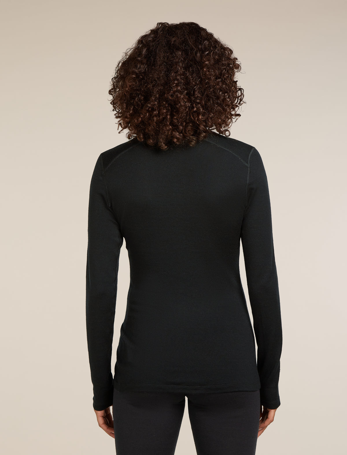 Women's 260 Tech Half Zip Thermal Top Black - 2