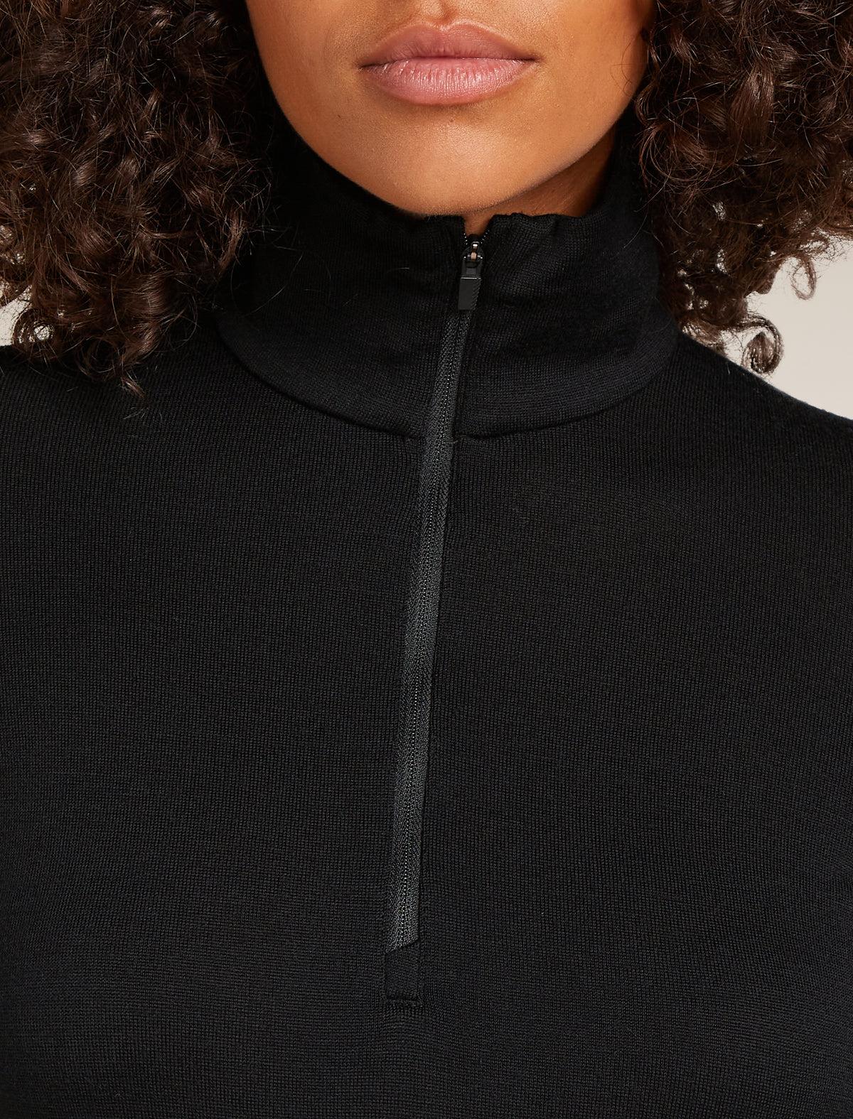 Women's 260 Tech Half Zip Thermal Top Black - 6