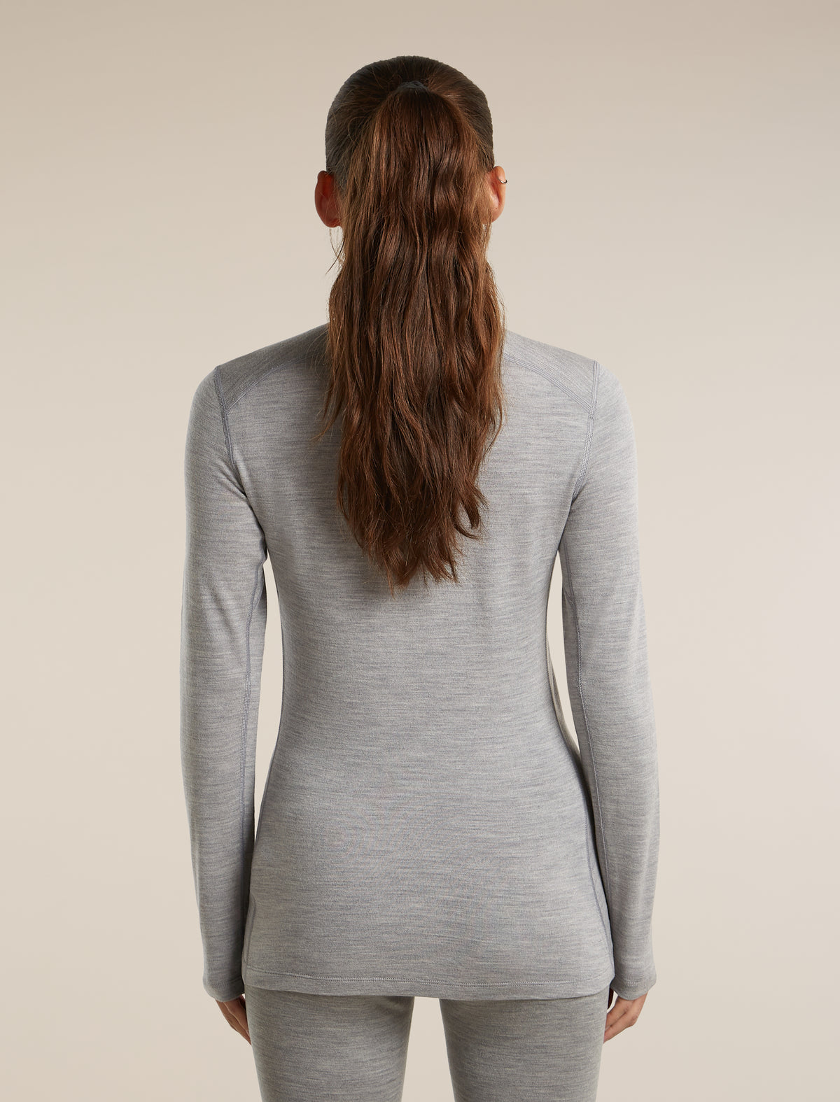 260 Oasis Half Zip Metro Hthr - 2