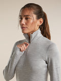 260 Oasis Half Zip Metro Hthr - 6
