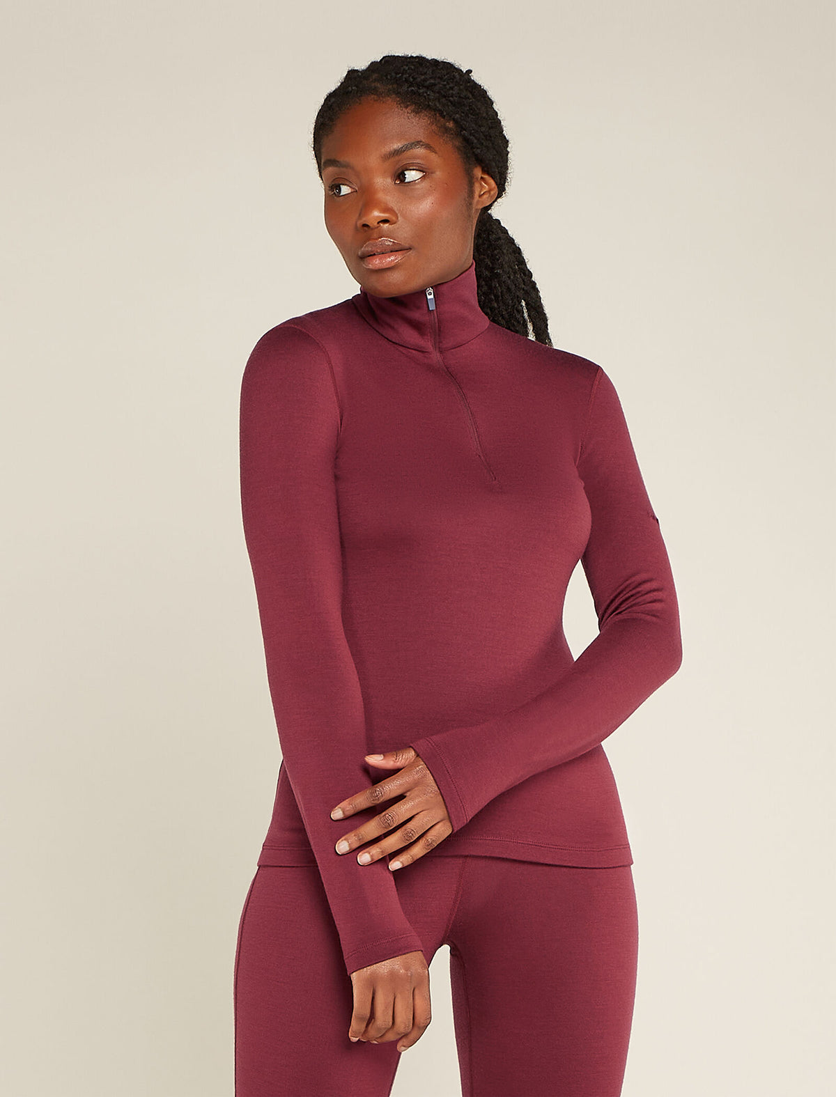 Merino 260 Tech Half-Zip-Thermo-Langarmshirt Damen  - 1