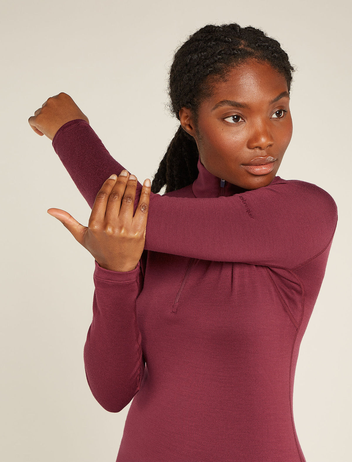 Merino 260 Tech Half-Zip-Thermo-Langarmshirt Damen  - 5