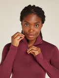 Merino 260 Tech Half-Zip-Thermo-Langarmshirt Damen  - 6