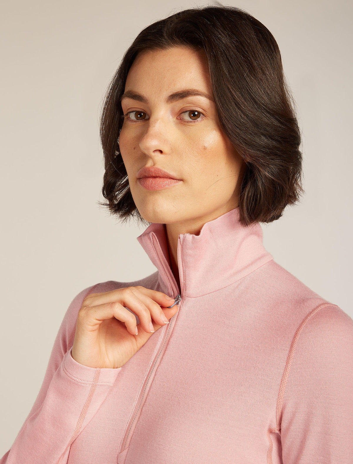 Women's 260 Tech Half Zip Thermal Top Blush - 6