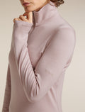 Camiseta con cierre de media cremallera 260 Oasis Pink Quartz - 7