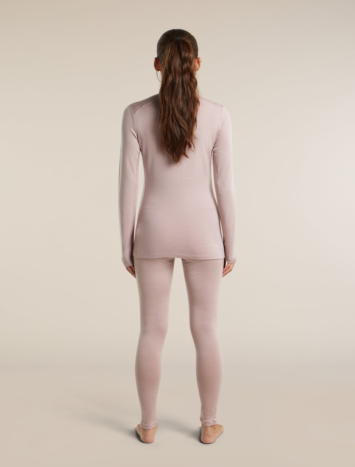 260 Oasis Half Zip Pink Quartz - 6