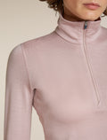 Camiseta con cierre de media cremallera 260 Oasis Pink Quartz - 9