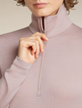 Camiseta con cierre de media cremallera 260 Oasis Pink Quartz - 6