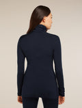 Women's 260 Tech Half Zip Thermal Top Midnight Navy - 2
