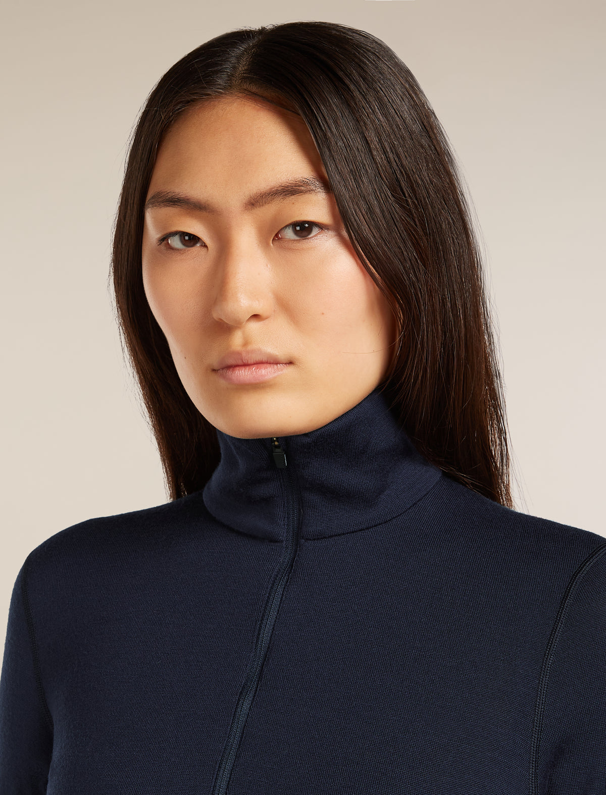 Women's 260 Tech Half Zip Thermal Top Midnight Navy - 6