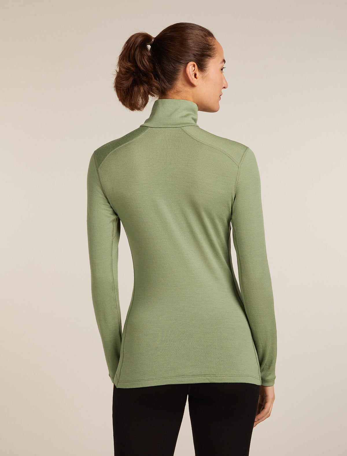 Women's 260 Tech Half Zip Thermal Top Lichen - 2