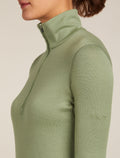 Women's 260 Tech Half Zip Thermal Top Lichen - 5