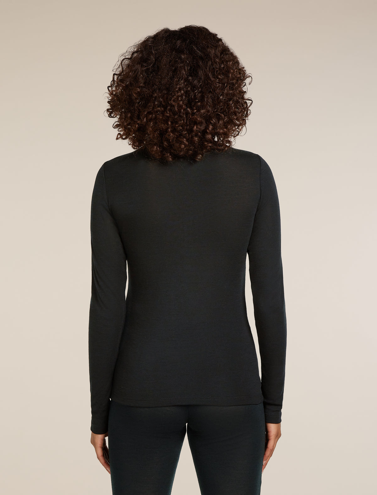 Women's 175 Everyday Half Zip Thermal Top Black - 2