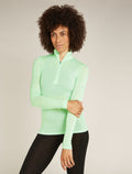 Women's Merino 175 Everyday Long Sleeve Half Zip Thermal Top Glass - 1