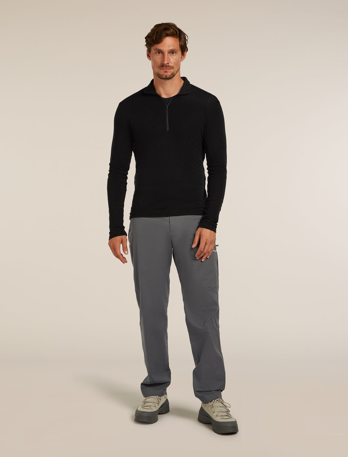 Men's 175 Everyday Half Zip Thermal Top Black - 3